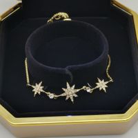 Mode Star Alliage Incruster Strass Bracelets main image 4