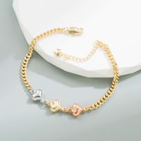 Fashion Heart Shape Elephant Copper Bracelets Copper Bracelets sku image 1