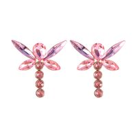 Sweet Water Droplets Alloy Inlay Rhinestones Drop Earrings 1 Pair sku image 2