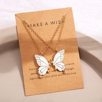 Fashion Butterfly Alloy Plating Women's Pendant Necklace sku image 21
