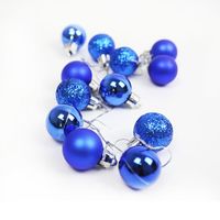 Christmas Solid Color Plastic Party Hanging Ornaments 1 Set sku image 3