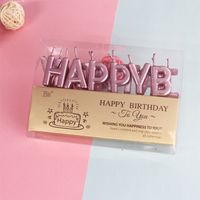 Birthday Letter Paraffin Birthday Candle main image 4