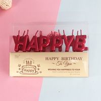 Birthday Letter Paraffin Birthday Candle main image 3