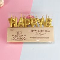 Birthday Letter Paraffin Birthday Candle sku image 1