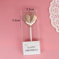 Valentine's Day Heart Shape Paraffin Birthday Candle sku image 5