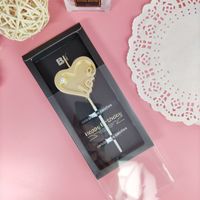 La Saint-valentin Forme De Cœur Paraffine Date D'anniversaire  Bougie main image 1