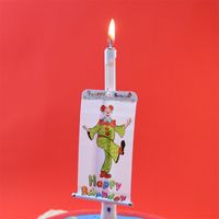 Birthday Geometric Plastic Paraffin Birthday Candle main image 1