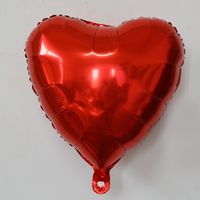 Birthday Heart Shape Aluminum Film Wedding Party Balloons 1 Piece sku image 2