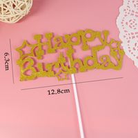 Birthday Letter Paper Birthday Cake Decorating Supplies sku image 36