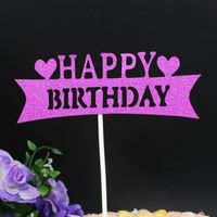 Birthday Letter Paper Birthday Cake Decorating Supplies sku image 9