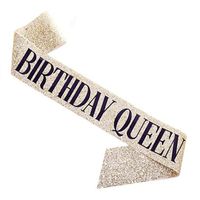 New Letter Pattern Anniversary Crown Birthday Party Decorations sku image 1