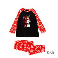 Fashion Santa Claus Deer Polyester Family Matching Outfits main image 4