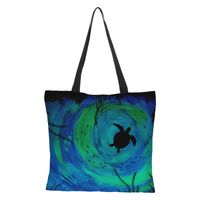 3d Print Animal Fashion Handbag Shopping Bags sku image 5