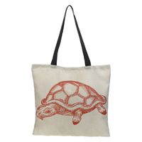 3d Print Animal Fashion Handbag Shopping Bags sku image 3