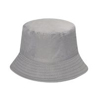 Unisex Simple Style Solid Color Sewing Flat Eaves Bucket Hat main image 5