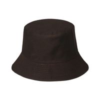 Unisex Simple Style Solid Color Sewing Flat Eaves Bucket Hat sku image 4