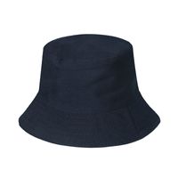 Unisex Simple Style Solid Color Sewing Flat Eaves Bucket Hat main image 6