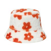 Women's Fashion Flower Sewing Flat Eaves Bucket Hat sku image 3