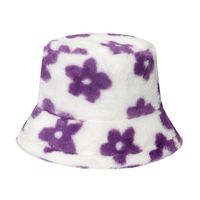 Women's Fashion Flower Sewing Flat Eaves Bucket Hat main image 2