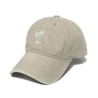 Men's Korean Style Coconut Tree Embroidery Curved Eaves Baseball Cap main image 4