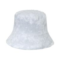 Women's Fashion Solid Color Sewing Flat Eaves Bucket Hat main image 3