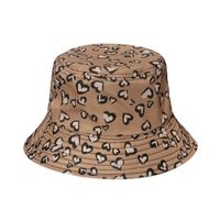 Unisex Fashion Tiger Leopard Sewing Flat Eaves Bucket Hat sku image 13