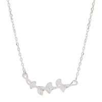 Fashion Ginkgo Leaf Alloy Plating Women's Necklace 1 Piece main image 3