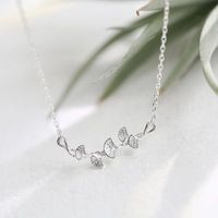 Fashion Ginkgo Leaf Alloy Plating Women's Necklace 1 Piece main image 4