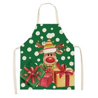 Christmas Cute Letter Polyester Apron sku image 6