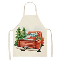 Christmas Cute Letter Polyester Apron sku image 24