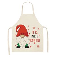 Christmas Cute Letter Polyester Apron sku image 13