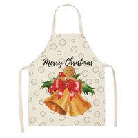 Christmas Cute Letter Polyester Apron sku image 17
