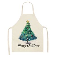 Christmas Cute Letter Polyester Apron sku image 21
