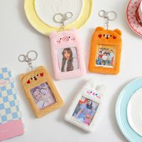 Porte-cartes Ouvert En Peluche Pour Femmes main image 2