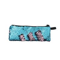 Femmes Petit Polyester Bande Mode Forme D'oreiller Fermeture Éclair Trousse De Maquillage sku image 7