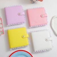 Solid Color A7 Loose-leaf Album Six-hole Student Diy Journal Book main image 6