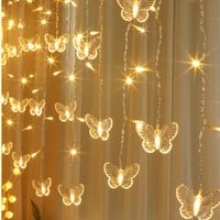 Birthday Cute Butterfly Plastic Party String Lights sku image 1