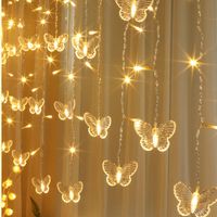 Birthday Cute Butterfly Plastic Party String Lights sku image 3