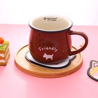 Cute Cartoon Cat Silica Gel Placemat main image 4