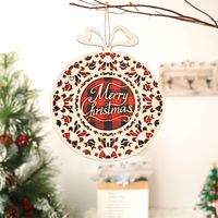 Christmas Fashion Letter Wood Hanging Ornaments main image 4