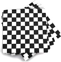 Birthday Checkered Paper Birthday Tableware main image 2