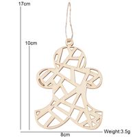 Christmas Simple Style Geometric Wood Party Hanging Ornaments sku image 10
