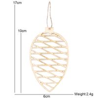 Christmas Simple Style Geometric Wood Party Hanging Ornaments sku image 11