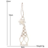 Christmas Simple Style Geometric Wood Party Hanging Ornaments sku image 9