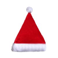 Christmas Pastoral Solid Color Cloth Party Christmas Hat main image 3