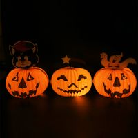 Halloween Pumpkin Paper Party Decorative Props main image 3
