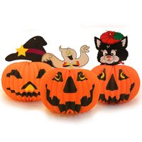 Halloween Pumpkin Paper Party Decorative Props main image 1
