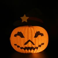 Halloween Pumpkin Paper Party Decorative Props main image 6