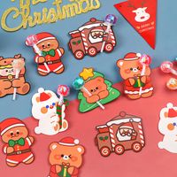 Ins Cartoon Cute Christmas Candy Children Diy Message Decoration Greeting Card main image 1