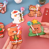 Ins Cartoon Cute Christmas Candy Children Diy Message Decoration Greeting Card main image 3
